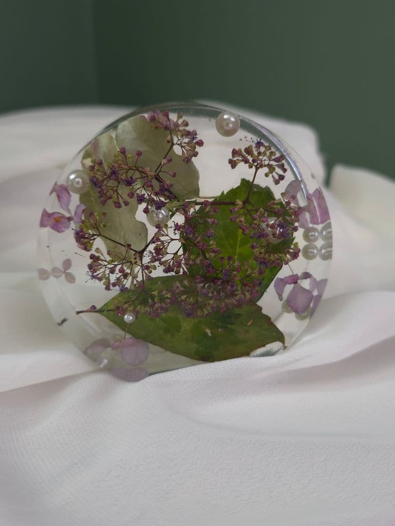 Small standing circle keepsake  view 4